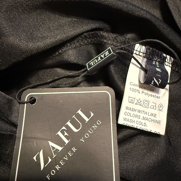 Zaful Women’s Long Sleeve Waist Cinched Dress. NWT - Picture 8 of 10